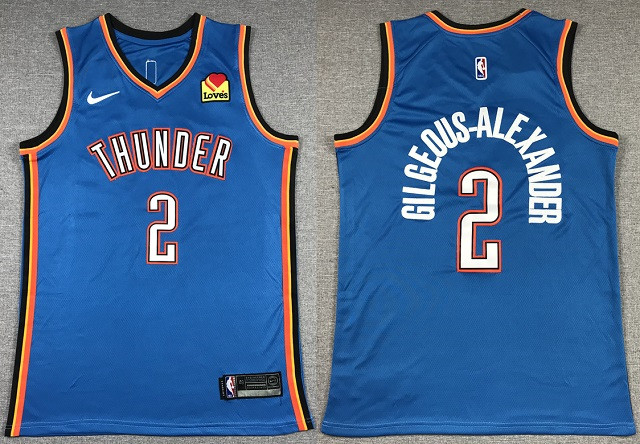 Oklahoma City Thunder Jerseys 03 - Click Image to Close